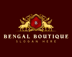 Pegasus Crest Boutique logo design