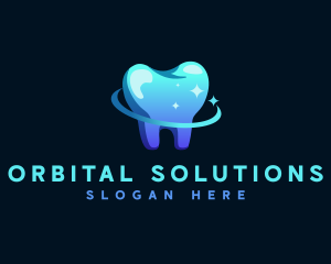 Dental Tooth Orbit logo design