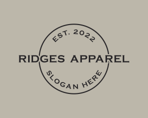 Generic Hipster Apparel logo design