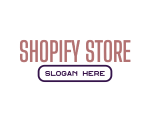 Business Shop Store logo design