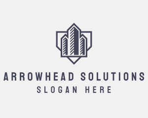 Realty Construction Building logo design