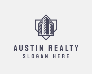 Realty Construction Building logo design