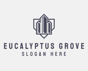 Realty Construction Building logo design