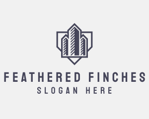 Realty Construction Building logo design