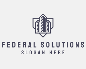 Realty Construction Building logo design