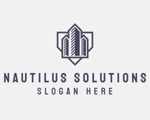 Realty Construction Building logo design