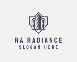 Realty Construction Building logo design