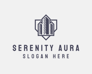 Realty Construction Building logo design