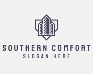 Realty Construction Building logo design