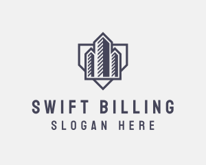 Realty Construction Building logo design