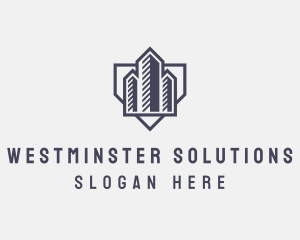 Realty Construction Building logo design