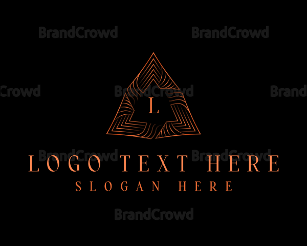 Premium Triangle Business Logo