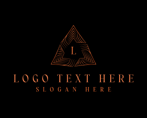 Agency - Premium Triangle Business logo design