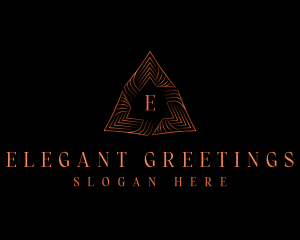 Premium Triangle Business logo design