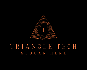 Premium Triangle Business logo design