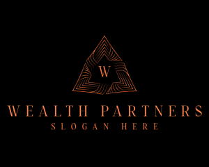 Premium Triangle Business logo design