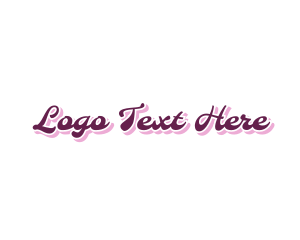 Feminine Cursive Branding Logo