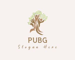 Support - Community Human Tree logo design