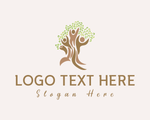 Orphanage - Community Human Tree logo design