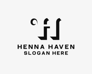 Negative Modern Creative logo design