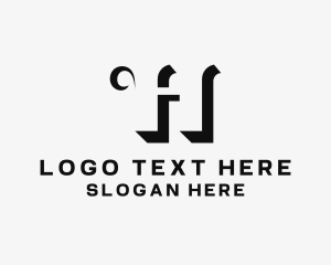 Negative Space - Negative Modern Creative logo design