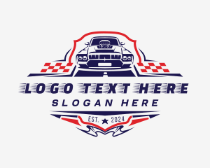 Rental - Car Automotive Garage logo design