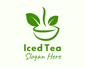 Herbal Tea Bowl logo design