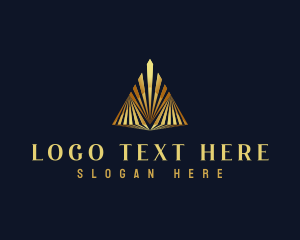 Triad - Luxury Jewelry Pyramid logo design