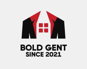 Manly - Formal Suit House logo design