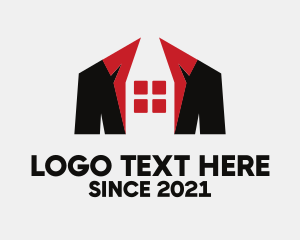 Tie - Formal Suit House logo design