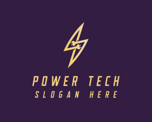 Electrical - Lightning Plug Electric logo design