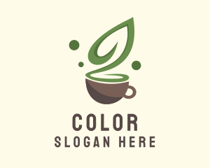 Green Tea Leaf  logo design