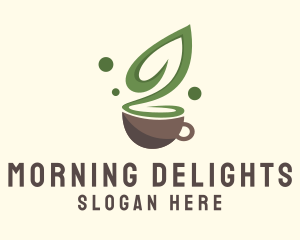 Breakfast - Green Tea Cafe logo design