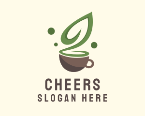 Green Tea Cafe  logo design