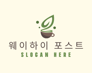 Organic Green Tea  logo design