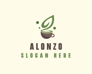 Organic Green Tea  logo design