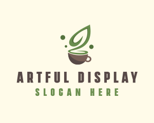 Organic Green Tea  logo design