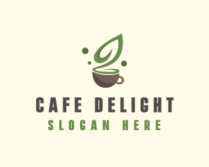 Cafeteria - Organic Green Tea logo design