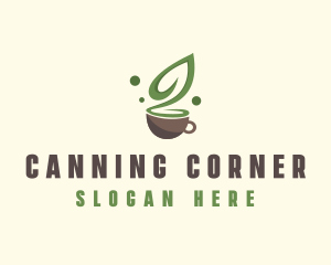 Organic Green Tea  logo design