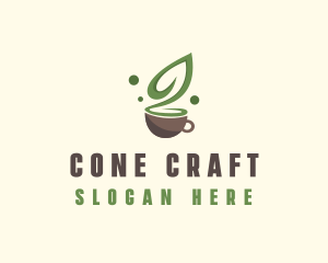 Organic Green Tea  logo design