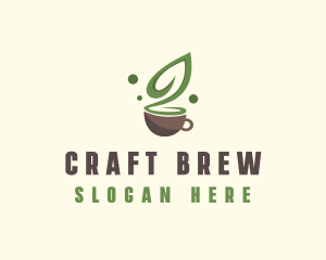 Organic Green Tea  logo design