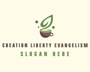 Organic Green Tea  logo design