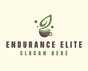 Organic Green Tea  logo design