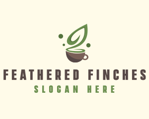 Organic Green Tea  logo design