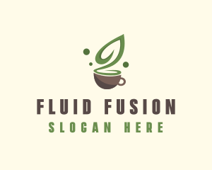 Organic Green Tea  logo design