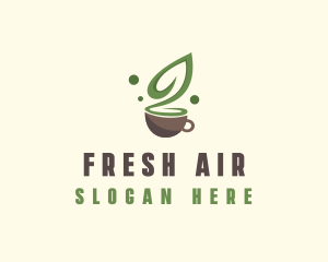 Organic Green Tea  logo design