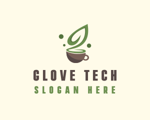 Organic Green Tea  logo design