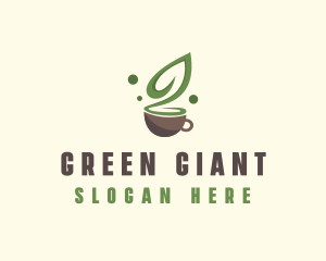 Green Tea Leaf  logo design