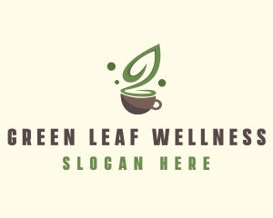 Green Tea Leaf  logo design