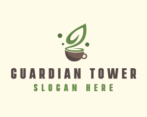 Organic Green Tea  logo design